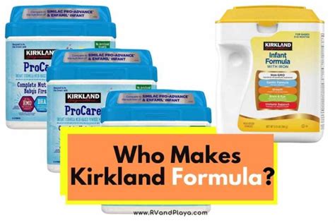 Who Makes Kirkland Formula (Baby, Infant)