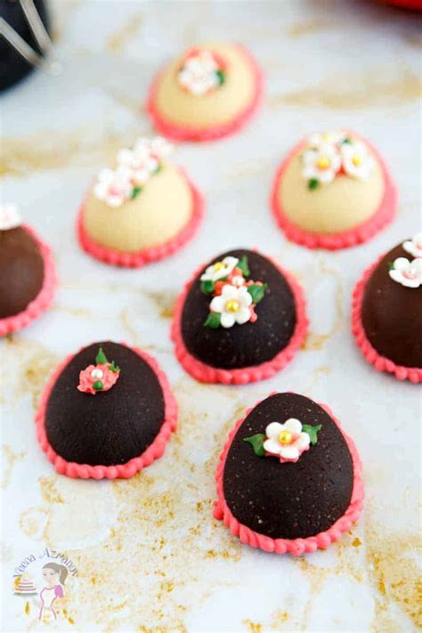 Homemade Chocolate Marzipan Recipe in 5 mins Almond Paste (Video Recipe) - Veena Azmanov