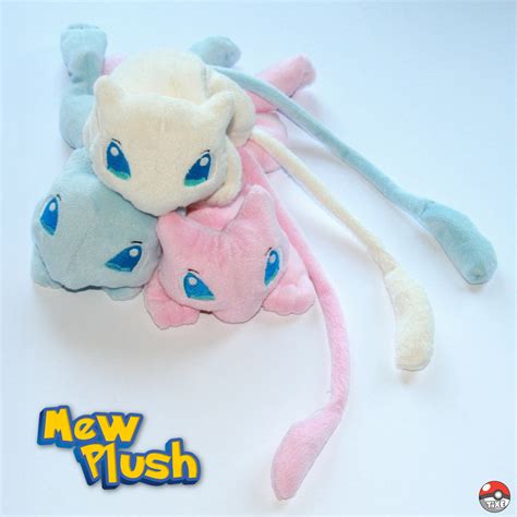 Mew Plush Size 30 Cm Mew Pokemon Plush - Etsy