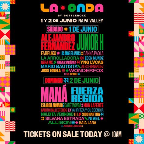 New Latin Festival La Onda Announces Daily Lineup & Ticket Sales | Grooveist