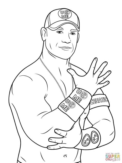 Drawing Pictures Of John Cena at PaintingValley.com | Explore collection of Drawing Pictures Of ...