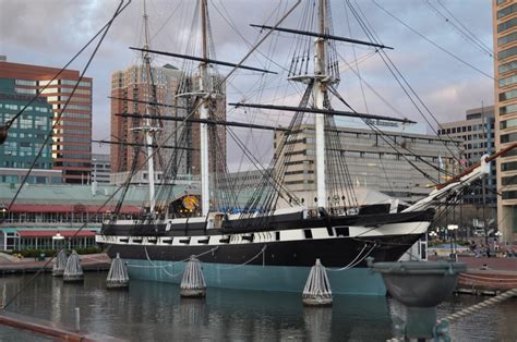 USS Constellation, Inner Harbor | Inner harbor, Sailing, Sailing ships