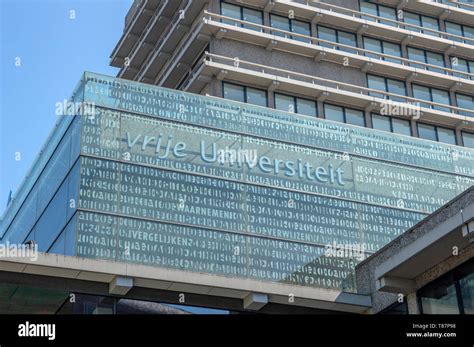 Free University Main Campus Building At Amsterdam The Netherlands 2019 Stock Photo - Alamy