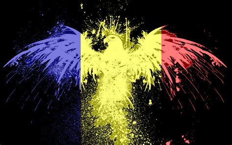 Free download Romanian Flag Colors widescreen wallpaper Wide ...