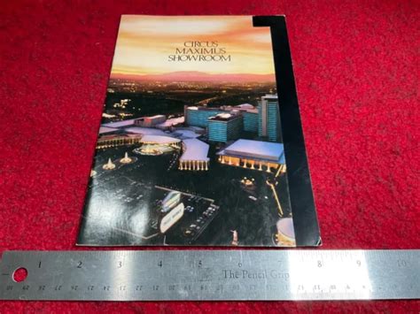 VINTAGE CAESARS Palace Las Vegas Dionne Warwick & Natalie Cole Brochure ...