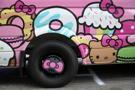 Hello Kitty Truck returns to Japantown for 2017 Cherry Blossom Festival