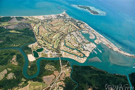 Aerial of Denarau Island, Fiji | WideScenes Photography