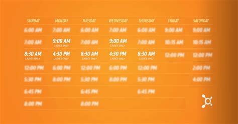 Orangetheory Workout Schedule | Blog Dandk