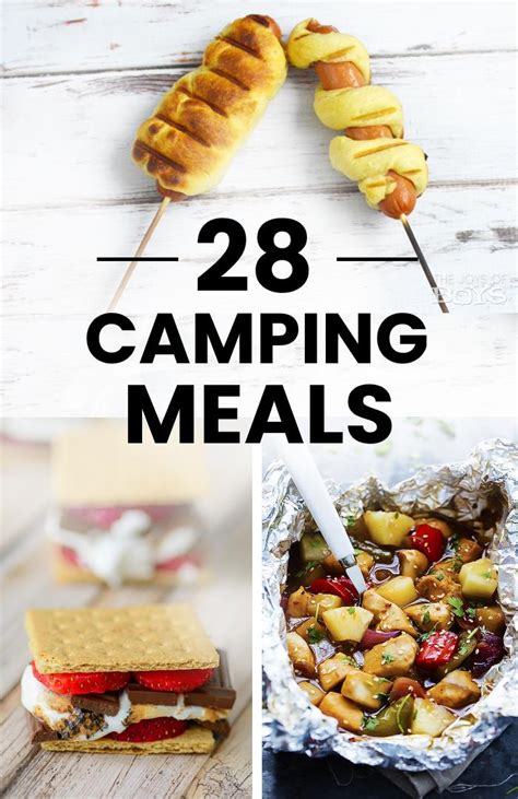 28 Irresistible Camping Food Ideas