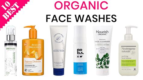 10 Best Organic Face Washes | Top Cleanser with All Natural, Vegan, and Botanical Ingredients ...