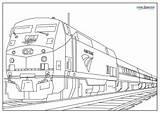 Train Coloring Pages sketch template