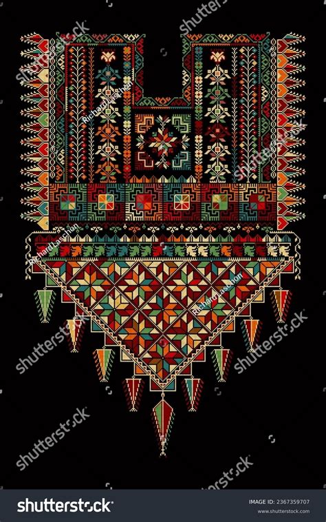 Palestinian Embroidery: Over 3,490 Royalty-Free Licensable Stock ...