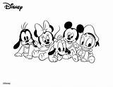 All Baby Disney Characters Coloring Pages sketch template