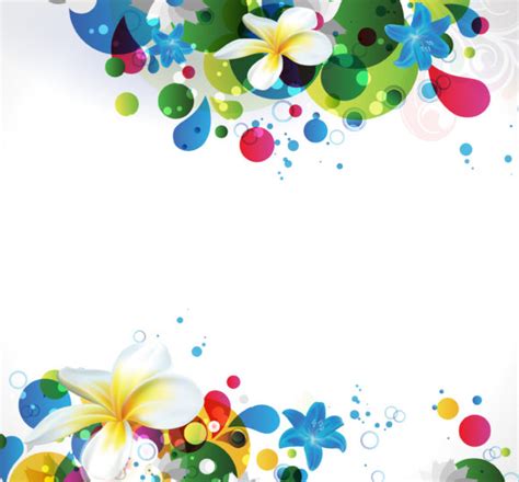 Vector Colorful Abstract Background - Designious