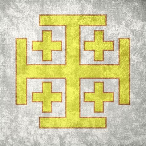 Kingdom of Jerusalem ~ Grunge Flag (1099 - 1187) by Undevicesimus on DeviantArt