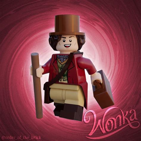 Lego Wonka custom minifig 🍫 : r/lego