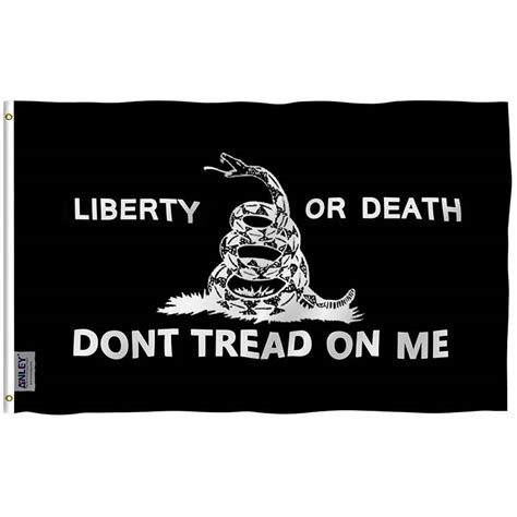 Fly Breeze Liberty Or Death Gadsden Flag 3x5 Foot - Anley Flags