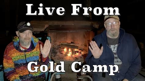 Our First Livestream From The Gold Camp - YouTube