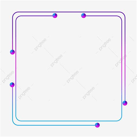 Rounded Rectangle Border White Transparent, Frame Colored Rounded Rectangle Border Design ...