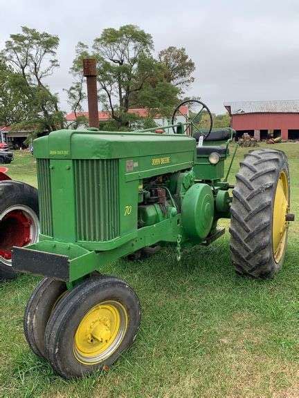 1954 John Deere 70 - Aumann Auctions, Inc.