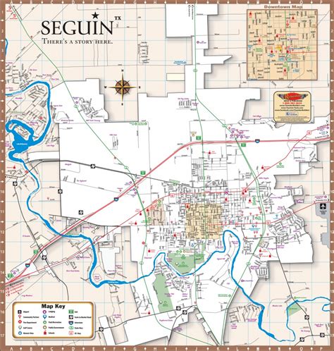 Seguin Texas Map | Printable Maps