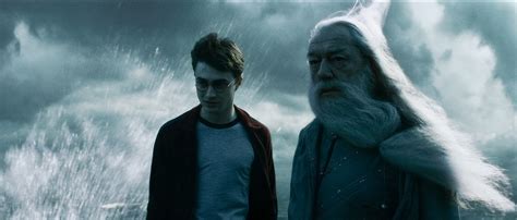 Harry and Dumbledore on Rock - Harry Potter Photo (3309029) - Fanpop