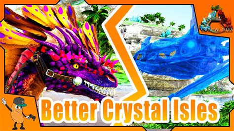 GET MORE CRYSTAL CREATURES! | ARK Crystal Isles Addition Dinos Mod Spotlight - YouTube