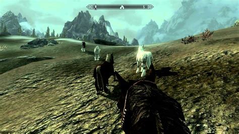 The Elder Scrolls V: Skyrim Wild Horses :D - YouTube