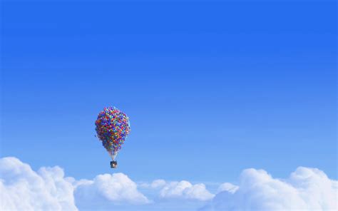 Up (movie), Balloons, Hot air balloons, Sky, Movies, Walt Disney ...