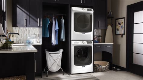 Stackable Washer And Dryer Laundry Room Ideas