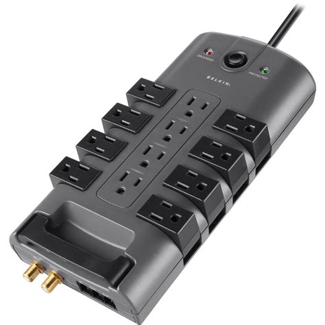 Belkin BP112230-08 PivotPlug 12-Outlet Surge Protector