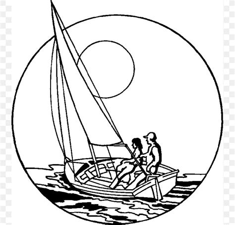 Sailboat Clip Art, PNG, 739x787px, Sailboat, Black And White, Boat ...