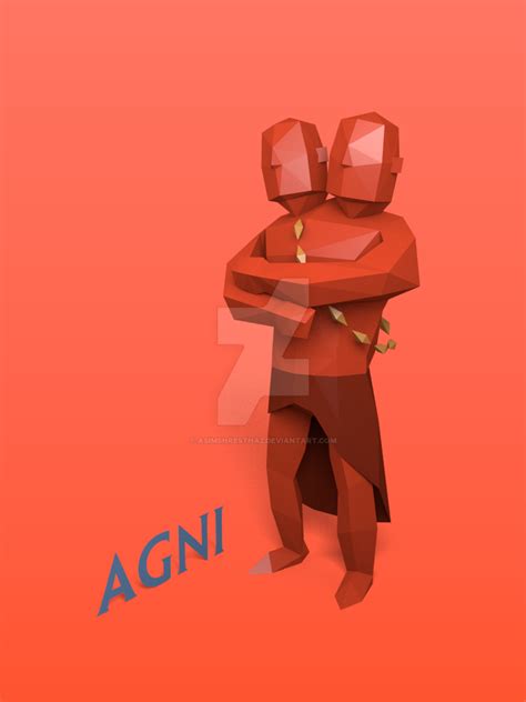 Low Poly Agni (Smite) by asimshrestha2 on DeviantArt