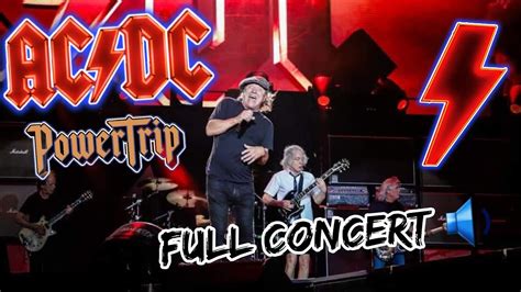 AC/DC - Full Concert "POWERTRIP" Festival 2023 live - Indio, California, USA 07.10.2023 - YouTube