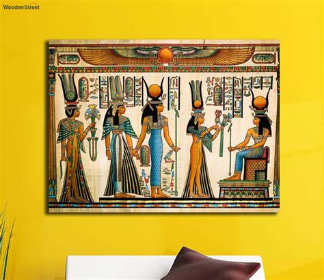 Buy Egyptian Canvas Painting Online in India at Best Price - Modern ...