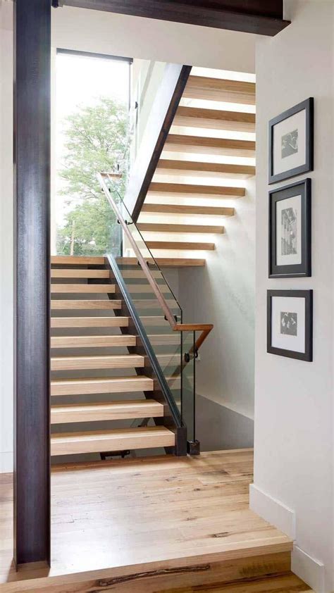 Photo Panorama U Shaped Staircase With Handrails And Gray, 54% OFF