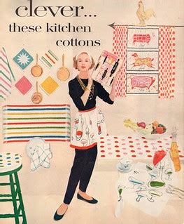 Clever Kitchen Cottons | I love vintage dish towels and kitc… | Flickr