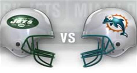 NY Jets vs. Miami Dolphins point spread and line