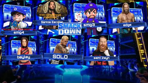 SMACKDOWN ROSTER : r/WWE2Kgaming