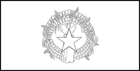 Northern Mariana Islands Flag Colouring Page – Flags Web