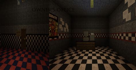 *Updated* FNAF 1 pizzeria Minecraft Map