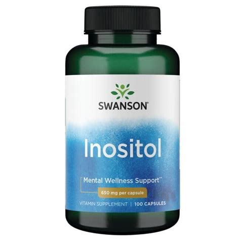 Swanson Premium Inositol 650 mg 100 Caps - Swanson®