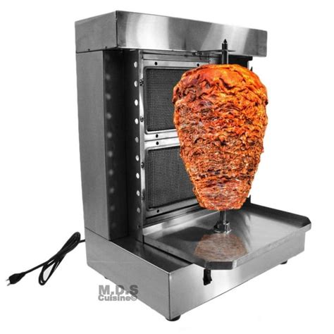 Tacos Al Pastor Machine Heavy Duty Commercial Stainless Steel Trompo Kebab Stick - Walmart.com ...