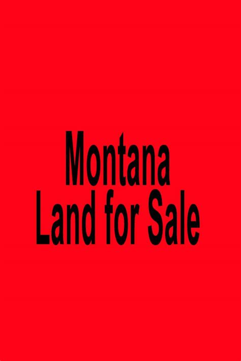 Montana Land for Sale