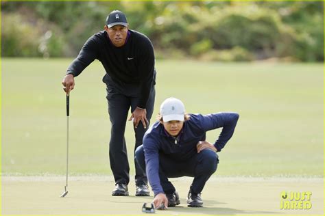 Tiger Woods Competes in Golf Tournament With Son Charlie, Daughter Sam Caddies For Him: Photo ...