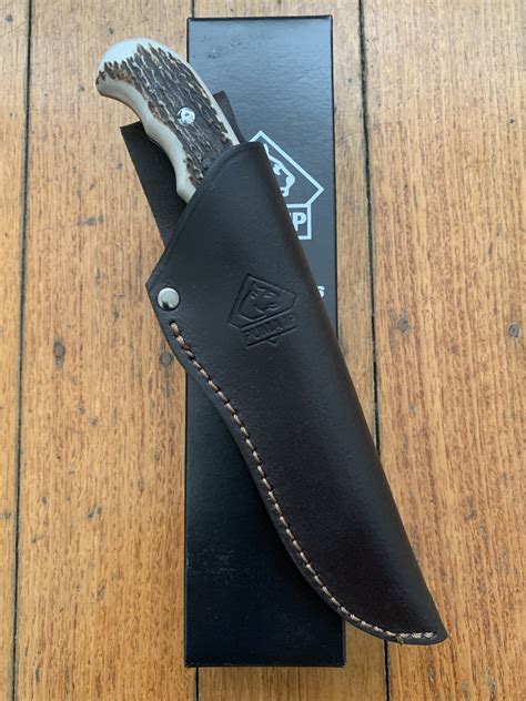 Puma Knife: Puma IP Outdoor Hunter Stag Fixed Blade Hunting Knife with ...