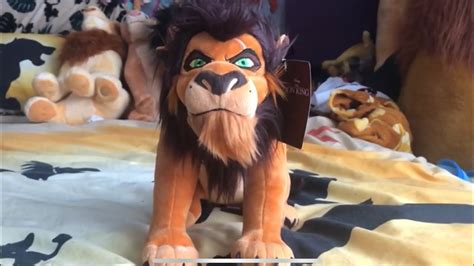 Lion King Disneystore Japan Scar Plush - YouTube