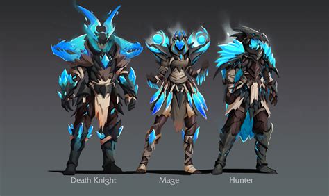 Primalist Raid Tier Set: Death Knight, Mage, Hunter - World of Warcraft: Dragonflight Art Gallery