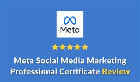 Meta Social Media Marketing Professional Certificate Review (2023)