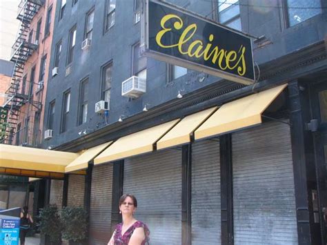 ELAINE'S, Upper East Side - Forgotten New York